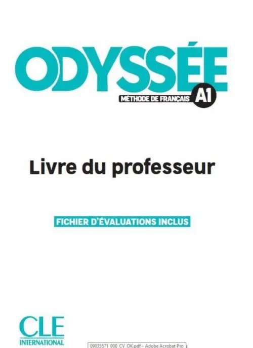 Odyssee Odyssée. Niveau A1. Guide pédagogique