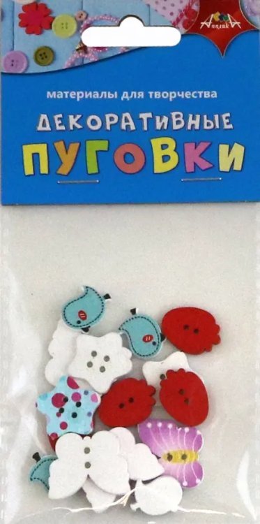 Декоративные пуговки Ассорти Декоративные пуговки Ассорти