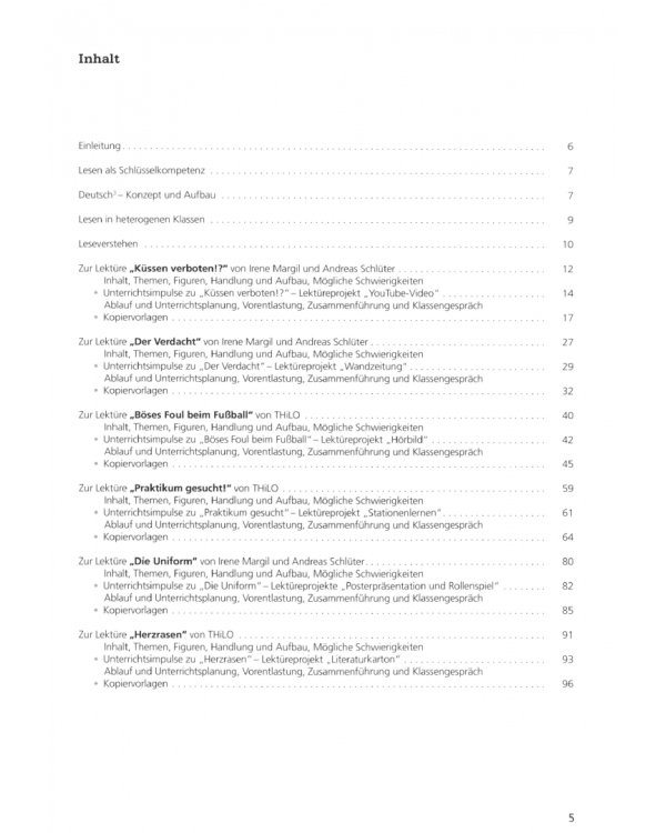 Deutsch³. Differenziert lesen in heterogenen Klassen der Sekundarstufe I. Handbuch für die Lehrkraft