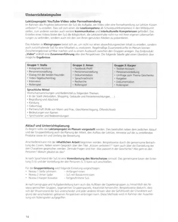 Deutsch³. Differenziert lesen in heterogenen Klassen der Sekundarstufe I. Handbuch für die Lehrkraft