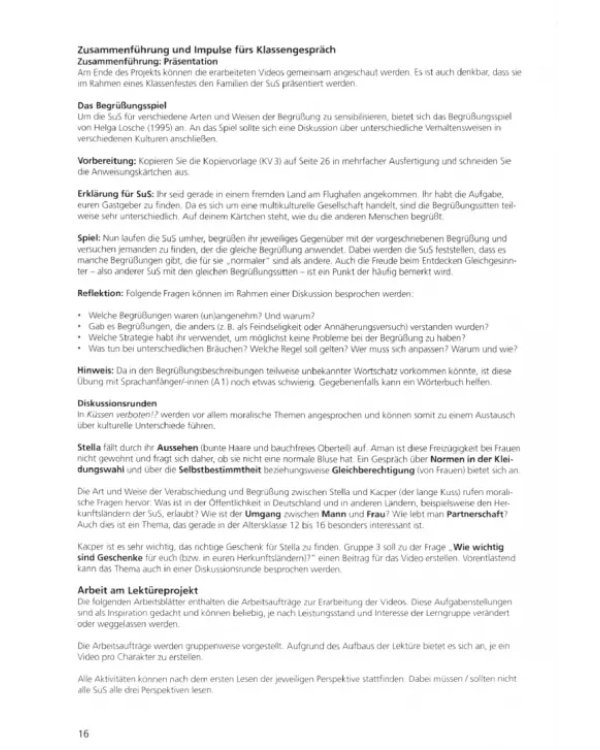 Deutsch³. Differenziert lesen in heterogenen Klassen der Sekundarstufe I. Handbuch für die Lehrkraft