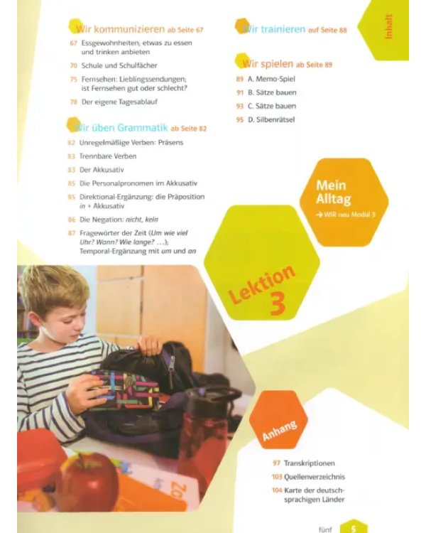 Wir plus neu A1. Grundkurs Deutsch für junge Lernende. Trainingsheft mit Audio-CD