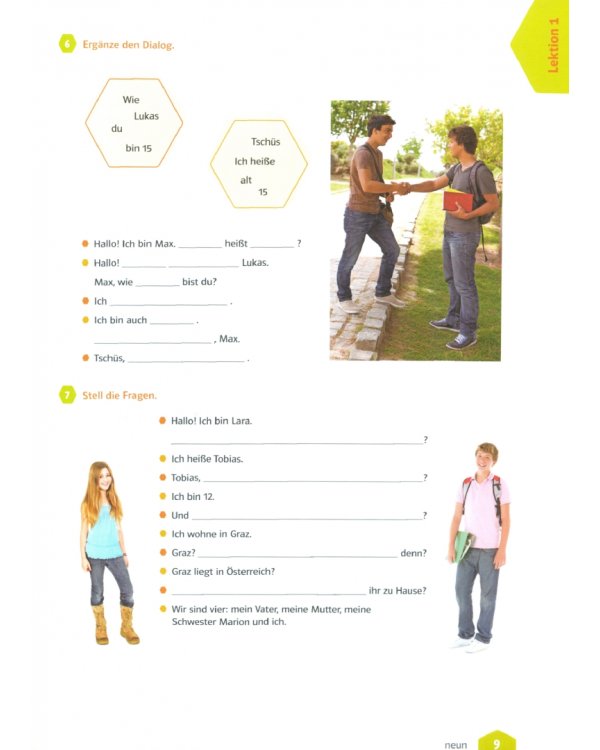 Wir plus neu A1. Grundkurs Deutsch für junge Lernende. Trainingsheft mit Audio-CD