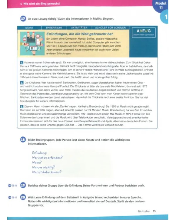 Wir alle B1.2. Deutsch für junge Lernende. Kurs- und Übungsbuch mit Audios und Videos