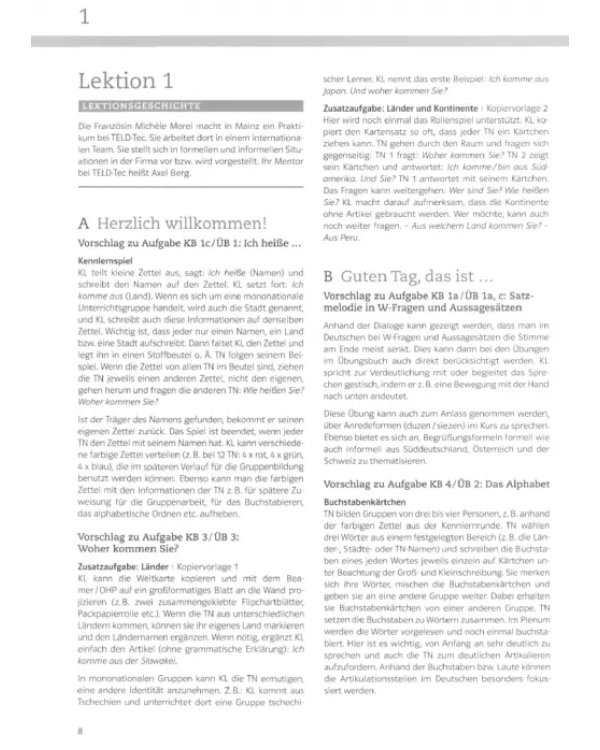 DaF im Unternehmen A1. Lehrerhandbuch