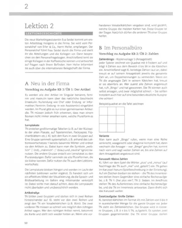DaF im Unternehmen A1. Lehrerhandbuch