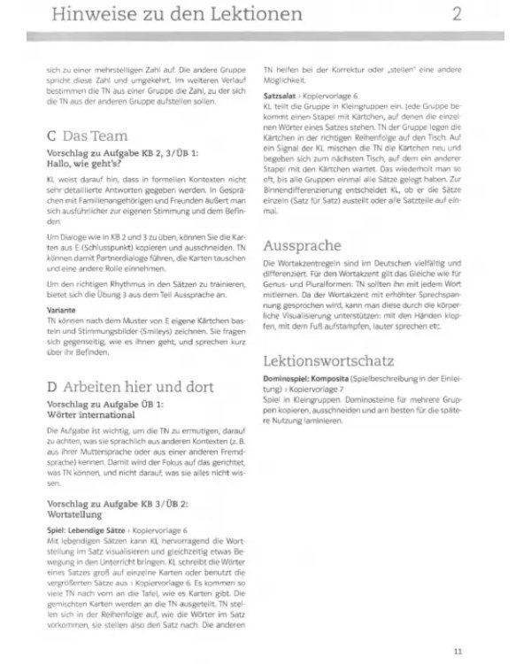 DaF im Unternehmen A1. Lehrerhandbuch