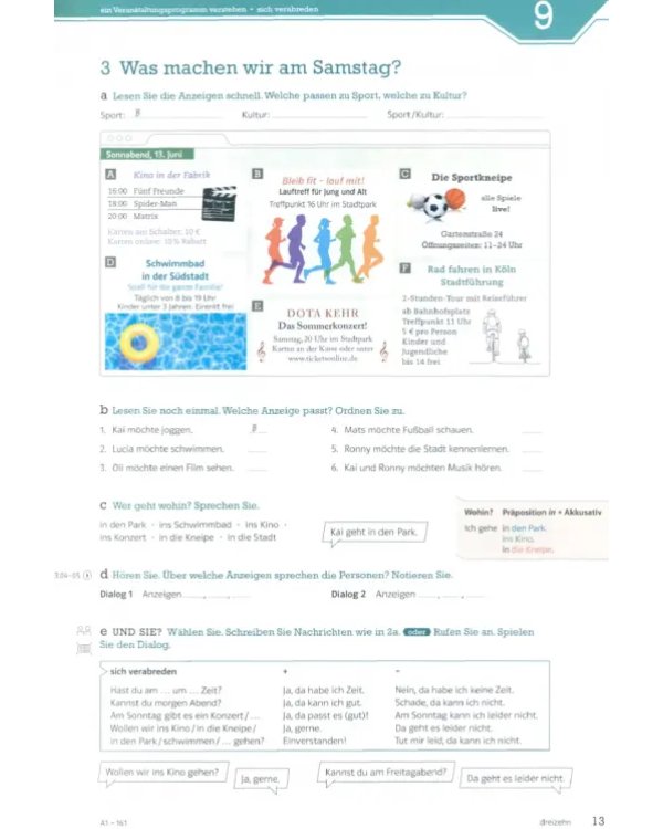 Дополнительное изображение книги «Die neue Linie 1 A1.2. Deutsch für Alltag und Beruf. Kurs- und Übungsbuch mit Audios und Videos»