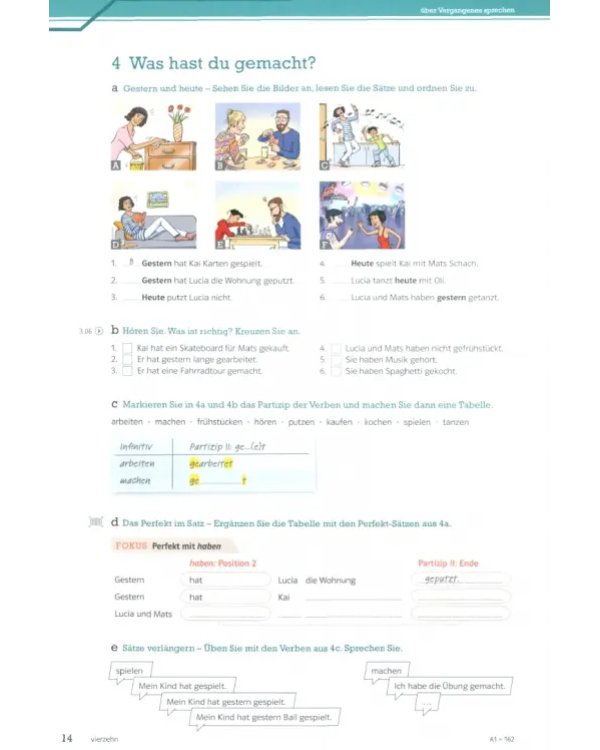 Дополнительное изображение книги «Die neue Linie 1 A1.2. Deutsch für Alltag und Beruf. Kurs- und Übungsbuch mit Audios und Videos»