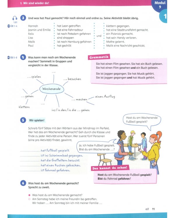 Wir alle B1.1. Deutsch für junge Lernende. Kurs- und Übungsbuch mit Audios und Videos