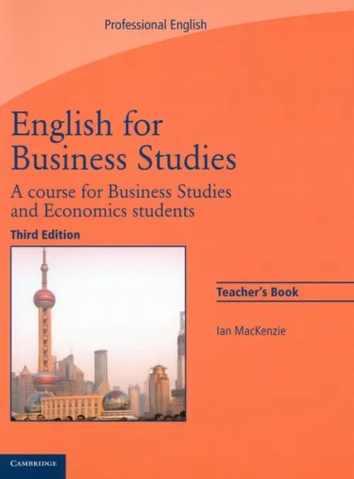 English for Business Studies English for Business Studies. A Course for Business Studies and Economics Students. Teacher's Book