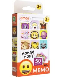Настольная игра Эмоджи. Мемо, белая