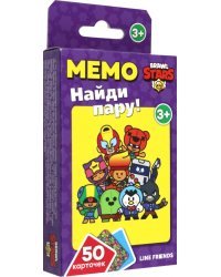 Настольная игра Бравл Старс. Мемо