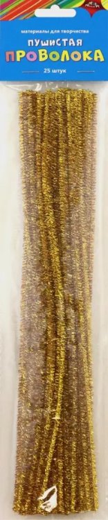 Пушистая проволока Золото Пушистая проволока Золото