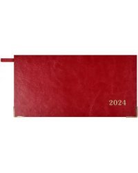 Еженедельник датированный на 2024 год Сариф, красный, 64 листа
