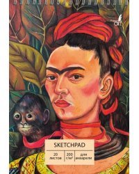 Скетчпад для акварели Мексиканка, 20 листов, А5