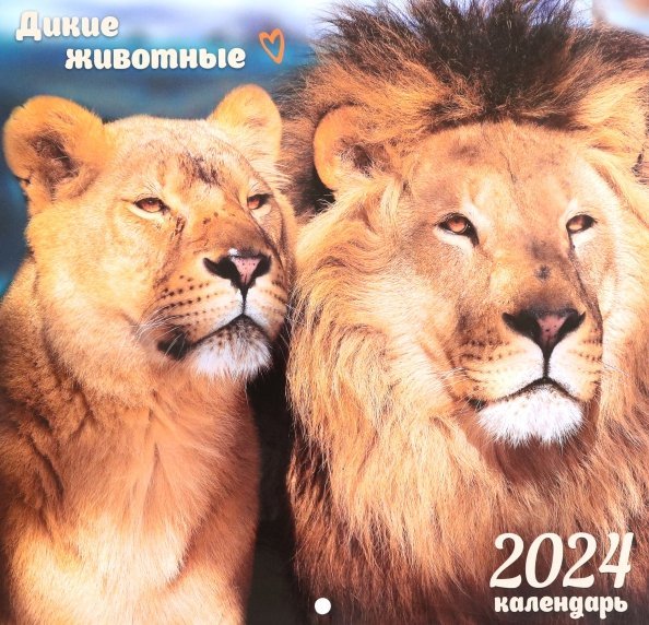 Календарь настенный на 2024 год В мире дикой природы 2