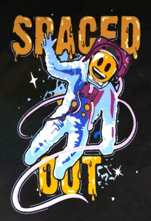 Эмоджи. Картина по номерам Космонавт в космосе граффити Эмоджи. Картина по номерам Космонавт в космосе граффити