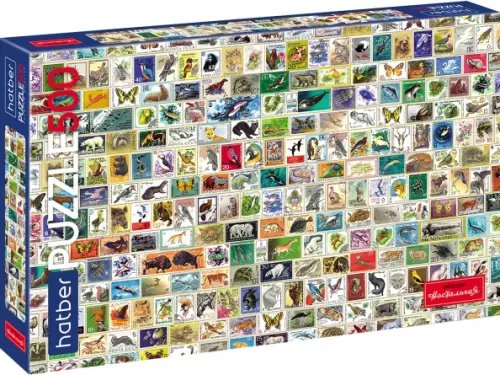 Puzzle-500 Ностальгия. Марки