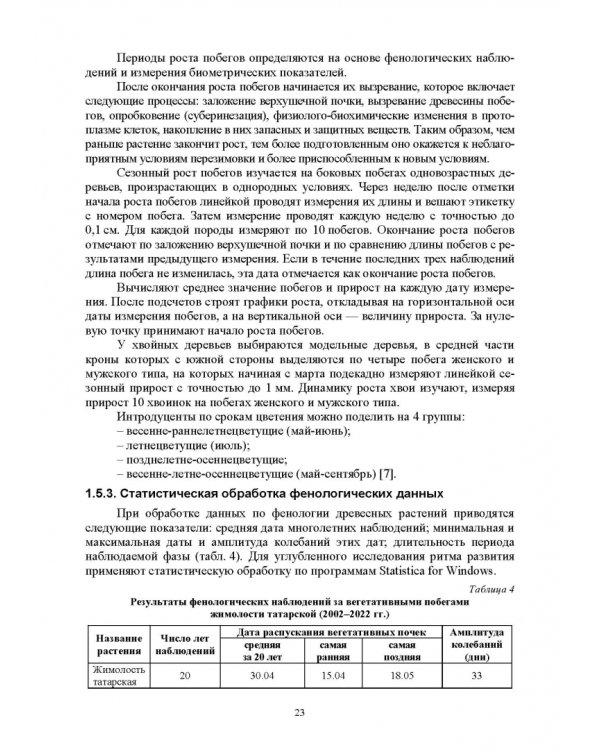 Интродукция древесных и кустарниковых пород. СПО