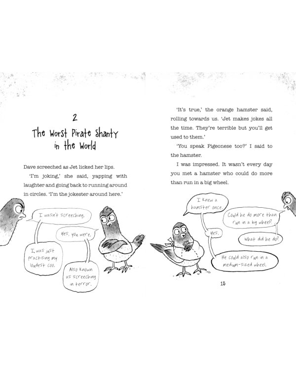 Dave Pigeon. Racer!