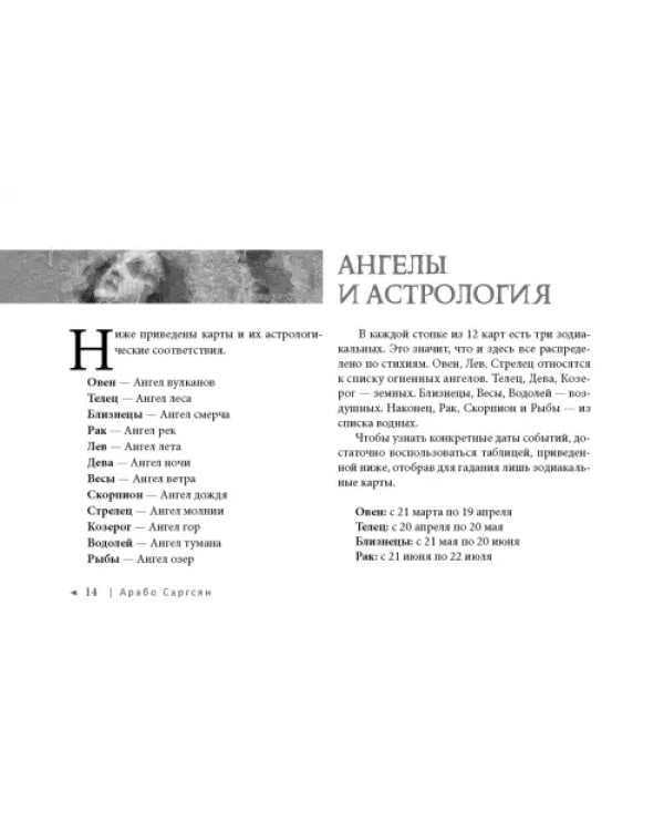 Оракул ангелов стихий. Советы крылатых владык. Брошюра