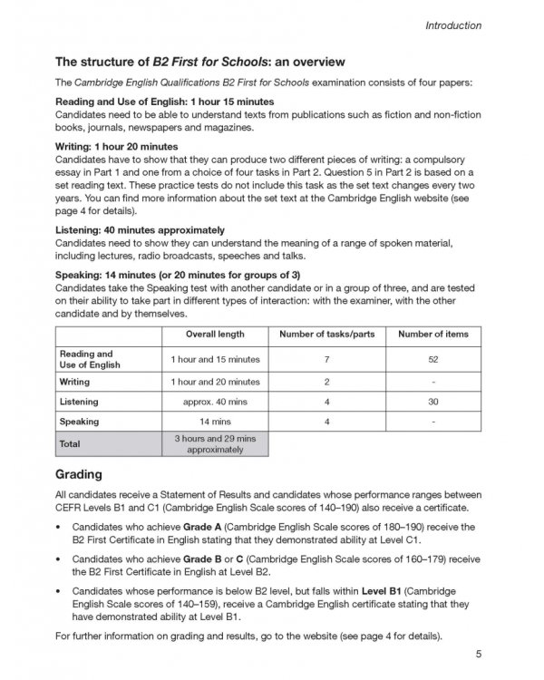 B2 First for Schools 4. Student's Book with Answers with Audio with Resource Bank