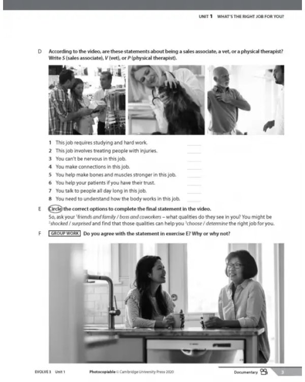 Evolve. Level 3. Video Resource Book (+DVD)
