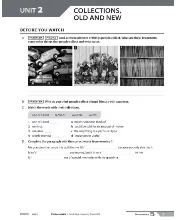 Evolve. Level 3. Video Resource Book (+DVD)