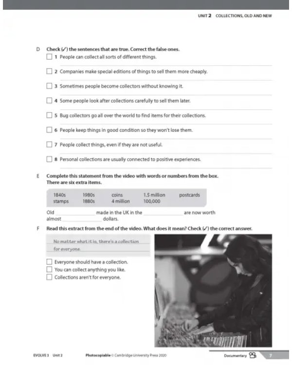 Evolve. Level 3. Video Resource Book (+DVD)
