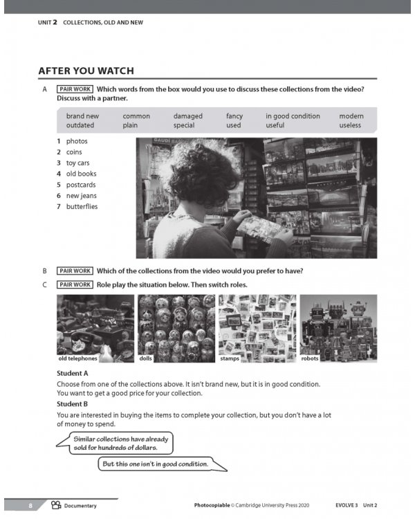 Evolve. Level 3. Video Resource Book (+DVD)
