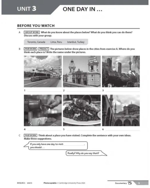 Evolve. Level 3. Video Resource Book (+DVD)