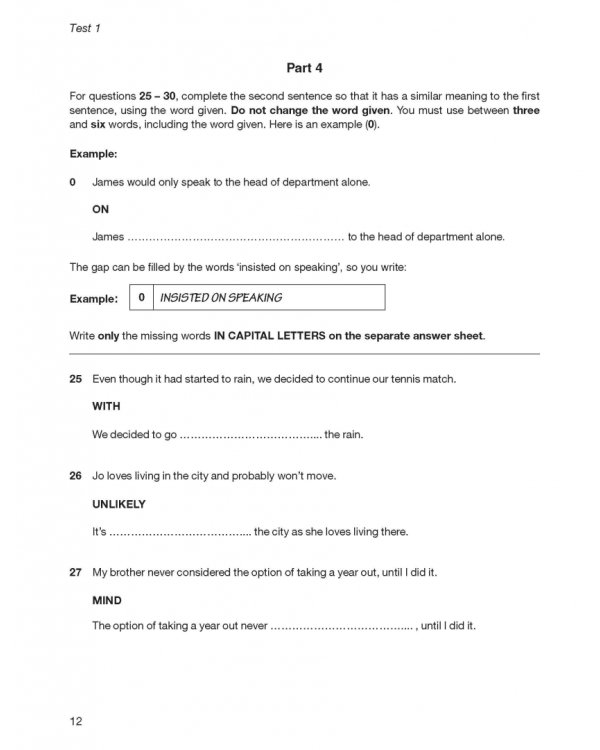 C1 Advanced 4. Student's Book with Answers with Audio with Resource Bank. Authentic Practice Tests