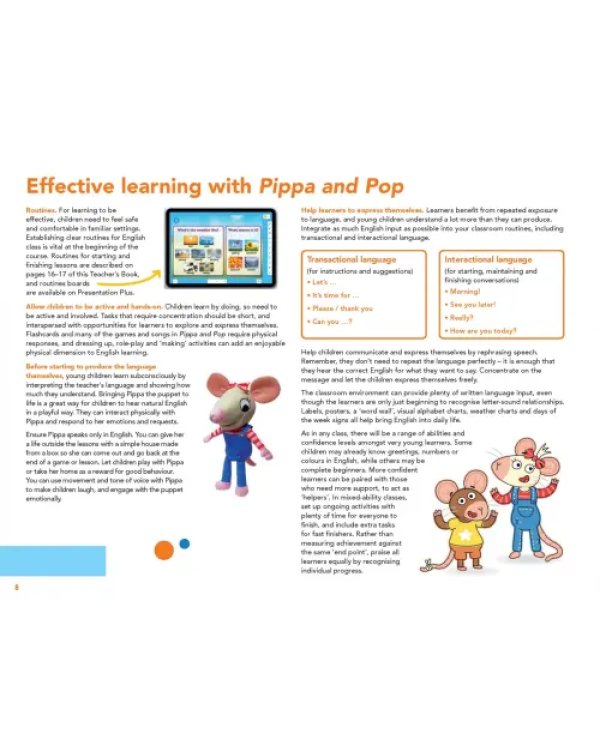 Pippa and Pop. Level 1. Teacher's Book with Digital Pack