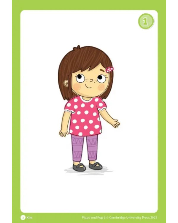 Pippa and Pop. Level 1. Flashcards