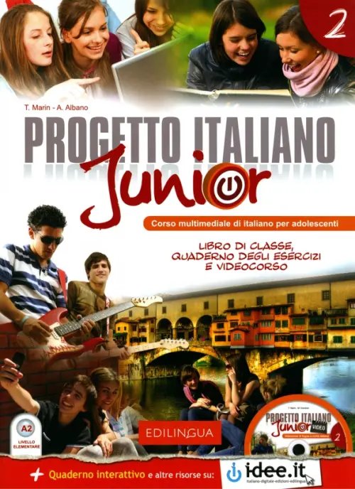 Progetto italiano Junior Progetto italiano Junior 2. Libro di classe & Quaderno degli esercizi + DVD Video