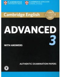 Cambridge English Advanced 3. Student's Book with Answers with Audio