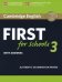 Cambridge English First for Schools 3. Student's Book with Answers