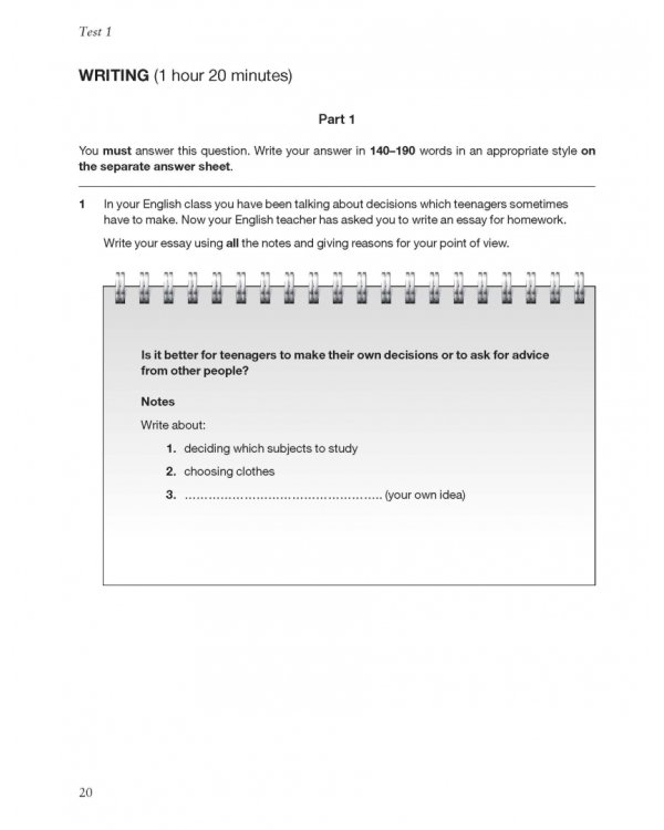 Cambridge English First for Schools 3. Student's Book with Answers