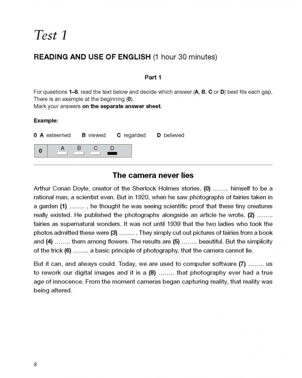 Дополнительное изображение книги «Cambridge English Advanced 1 for Revised Exam from 2015. Student's Book with Answers»