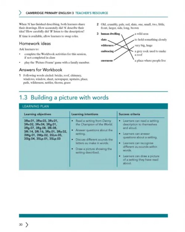 Дополнительное изображение книги «Cambridge Primary English. Teacher's Resource 3 with Digital Access»