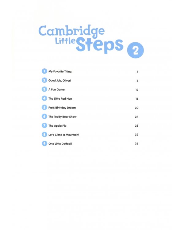 Cambridge Little Steps. Level 2. Big Book