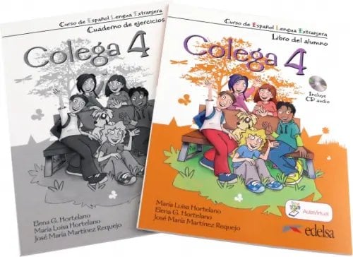 Colega Colega 4. Libro del alumno + cuaderno de ejercicios (+CD)
