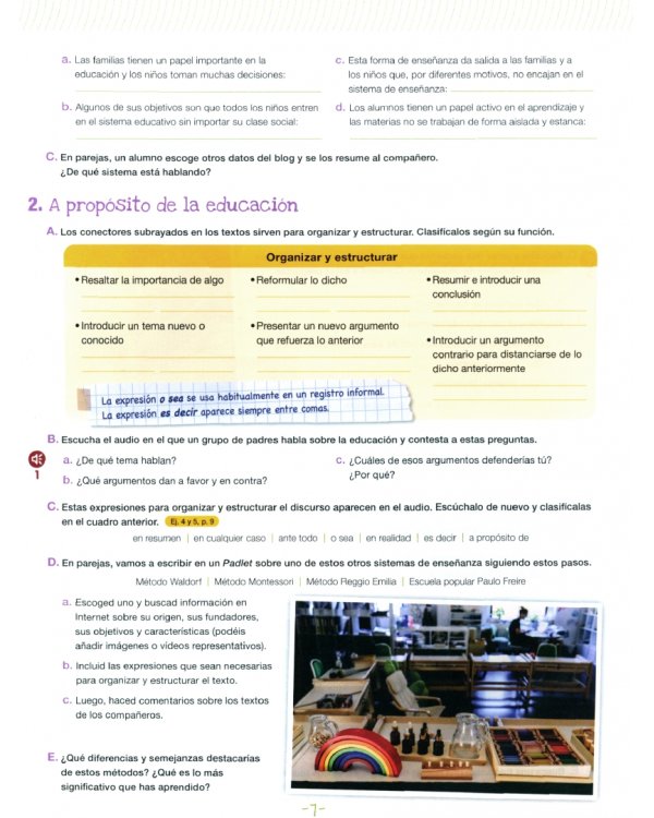Дополнительное изображение книги «Experiencias 14. B2. Libro del alumno»