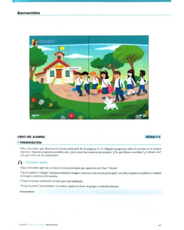 Clan 7. Nivel Inicial. Libro del profesor