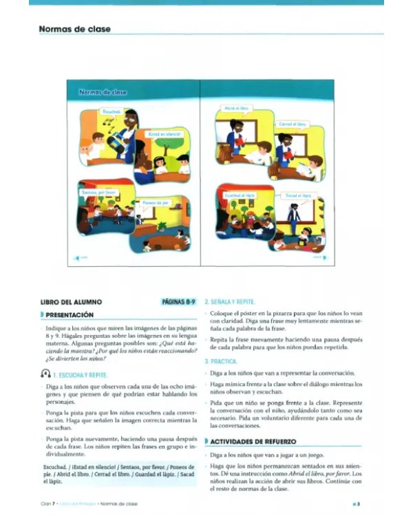 Clan 7. Nivel Inicial. Libro del profesor