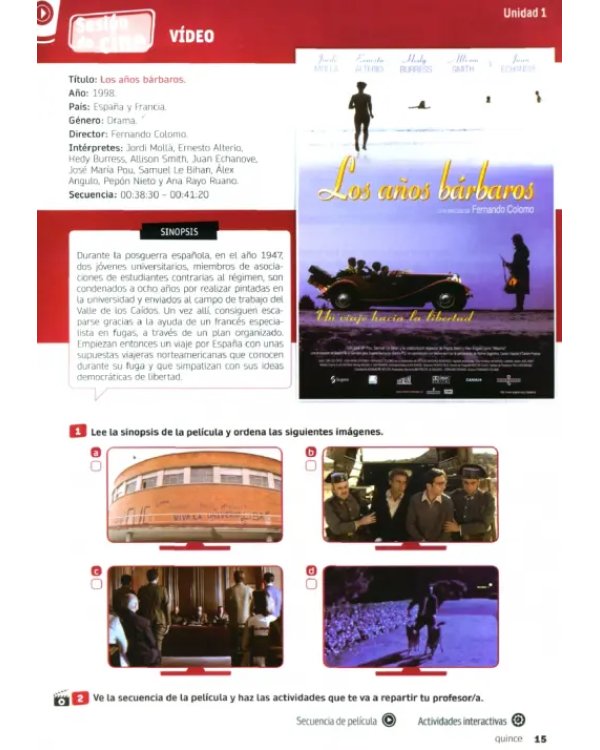 Espacio Joven 360º. Nivel B1.2. Libro del alumno