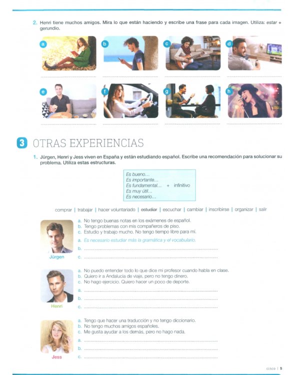 Дополнительное изображение книги «Experiencias Internacional 2. Libro de ejercicios»