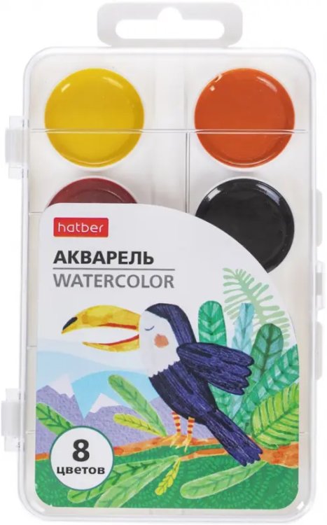 Акварель медовая полусухая Colora, 8 цветов Акварель медовая полусухая Colora, 8 цветов