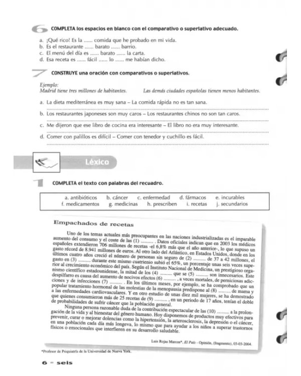 Nuevo ven 3. Libro de ejercicios + CD audio